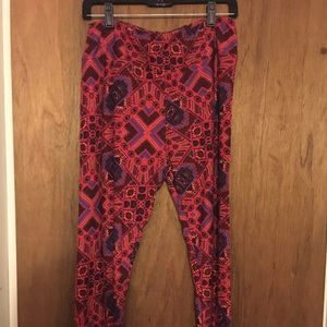 LuLaRoe TC leggings Aztec print